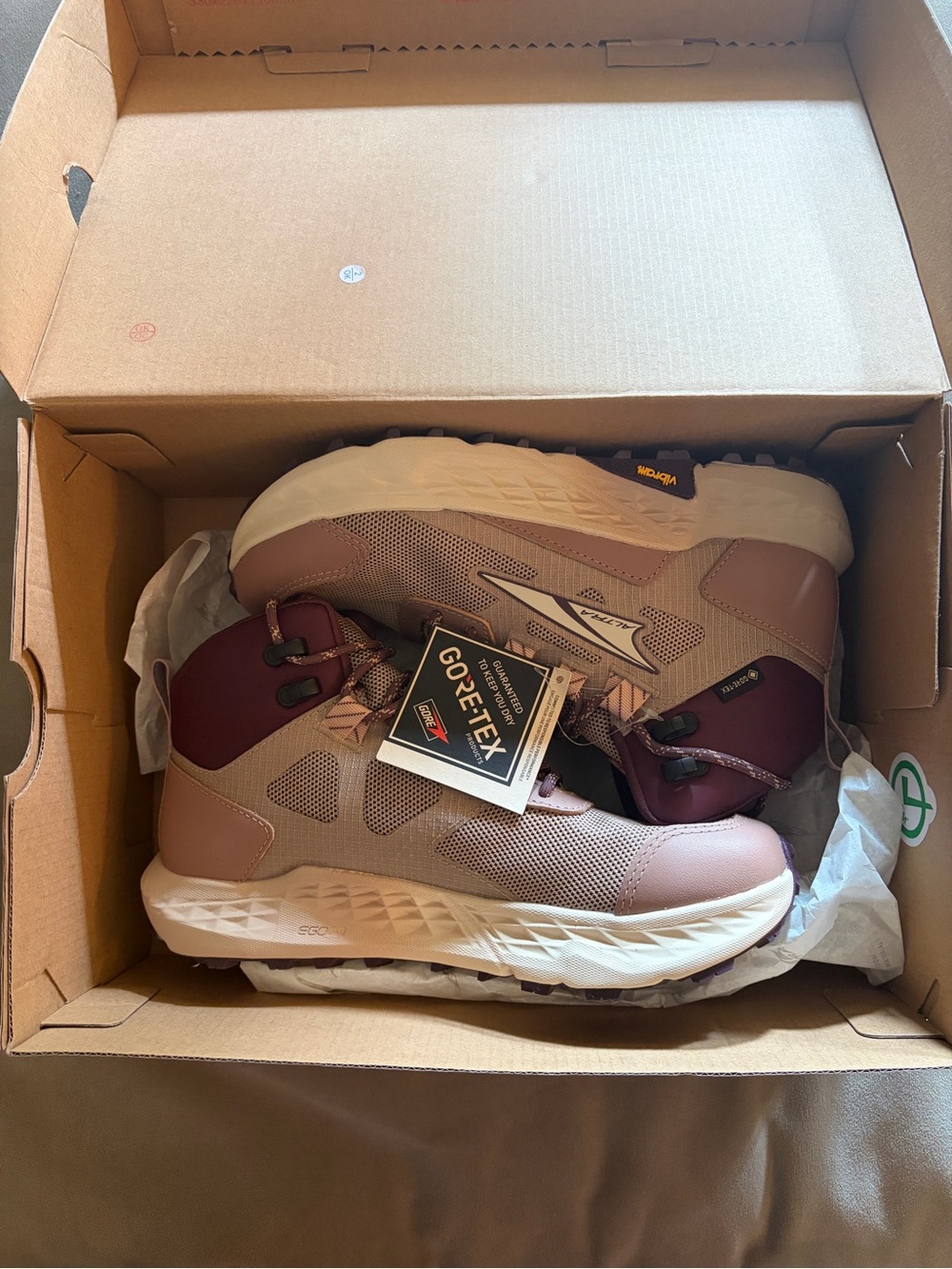 Altra W Timp 5 Hiker GTX Box - Taupe/Pink